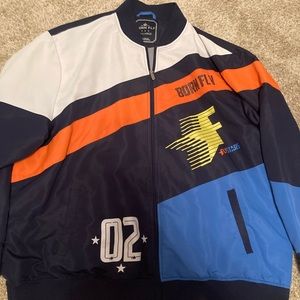 mens born fly vintage windbreaker